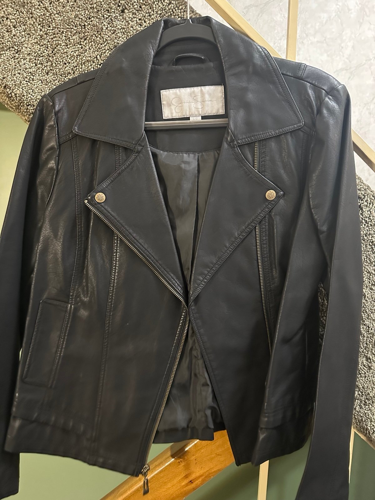 Leather jacket