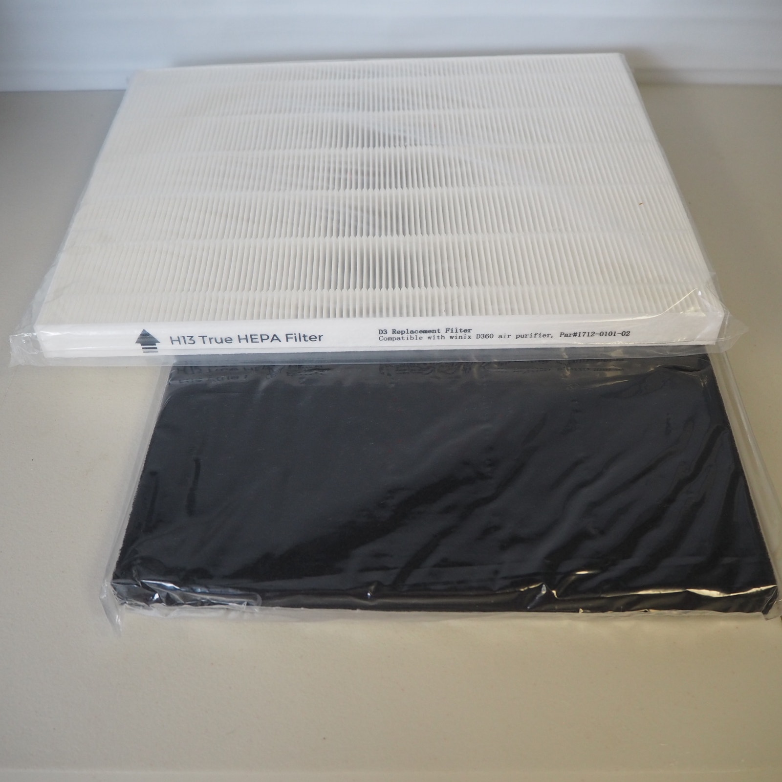 True HEPA + 4 Filter Activated Carbon Replacement Filter D3 Winix D360