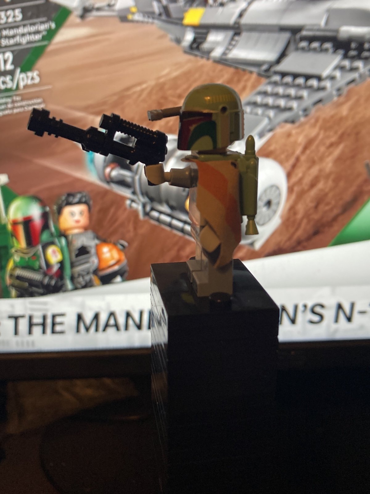 Ucs Lego slave one boba fett mini figure
