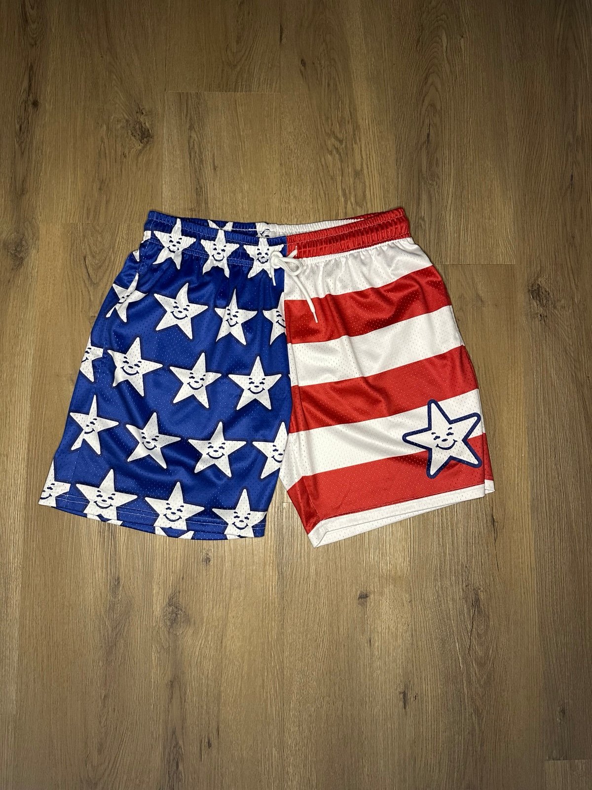 Asspizza ‘Flag’ Mesh Shorts