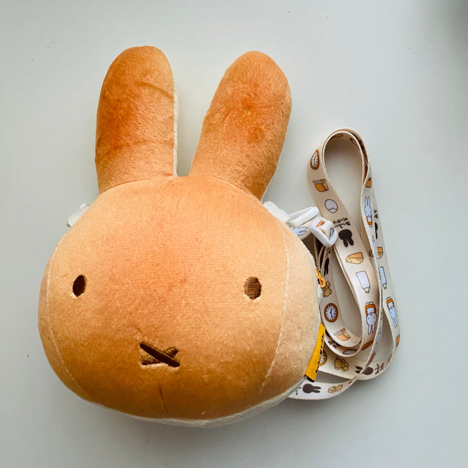 *NEW* bakery bread miffy crossbody pochette bag with strap japan exclusive