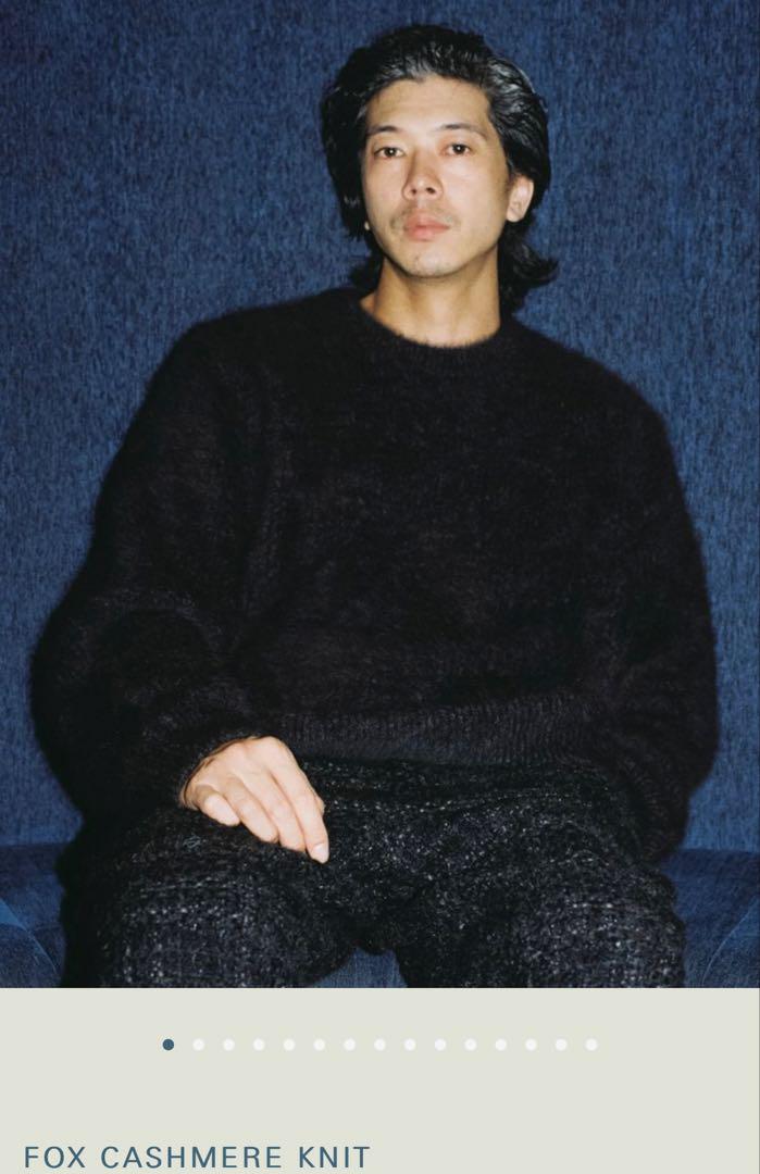 FOX CASHMERE KNIT lidnm