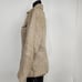 Vintage 1950s-60s Beige Wool Skirt Suit Set Womens Size S