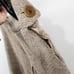 Vintage 1950s-60s Beige Wool Skirt Suit Set Womens Size S