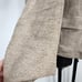 Vintage 1950s-60s Beige Wool Skirt Suit Set Womens Size S