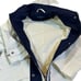 Mackintosh New England Hooded 3/4 Length Raincoat Mac Jacket White Size Medium