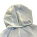 Mackintosh New England Hooded 3/4 Length Raincoat Mac Jacket White Size Medium