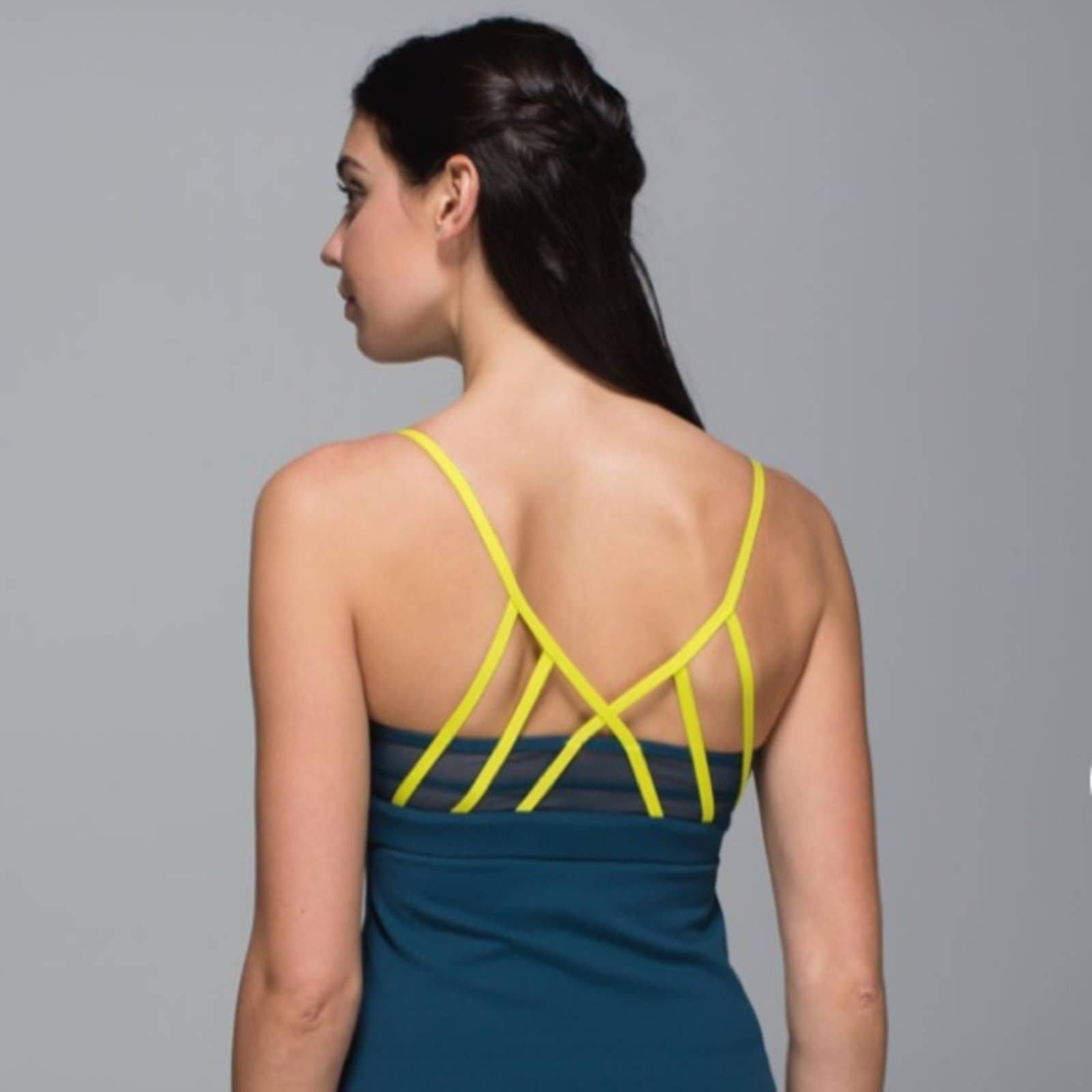 Lululemon Athletica Just Breathe Tank | Alberta Lake | Split Pea | Teal | Size 6