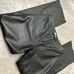 VTG Caché / Authentic Leather Straight Leg Pant