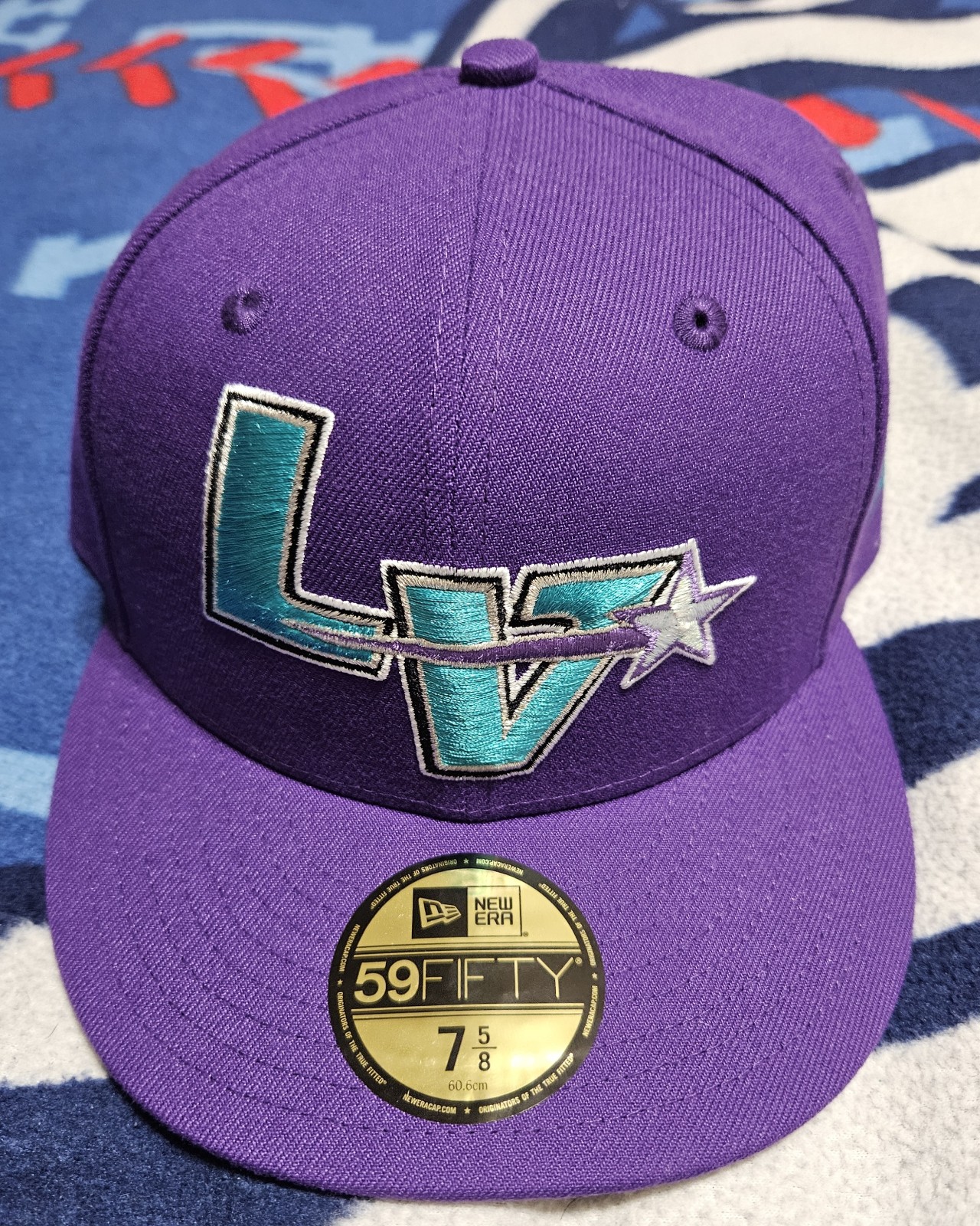 NWS MiLB Las Vegas Stars New Era Fitted Hat, Size 7 5/8