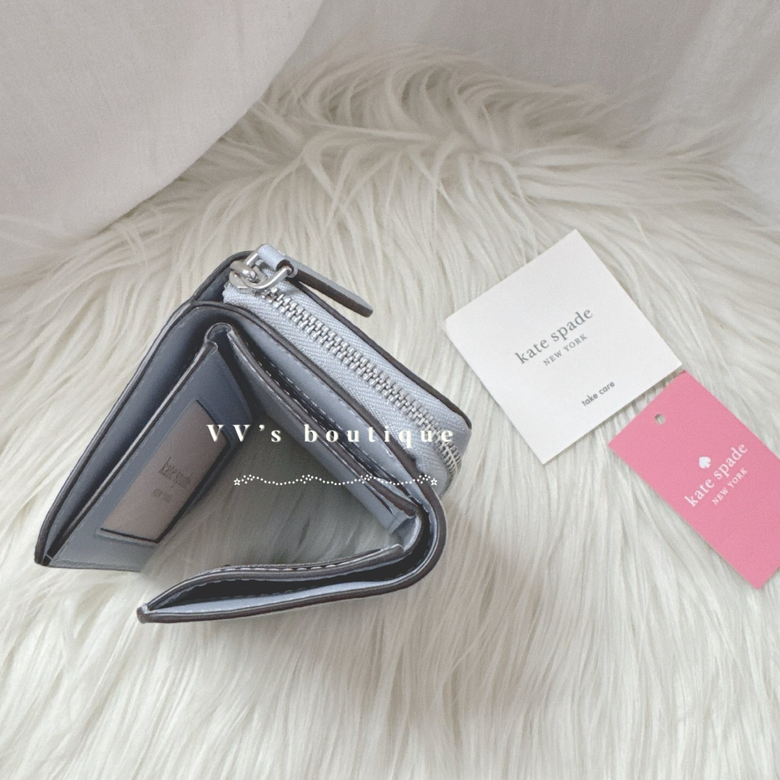 NWT Kate Spade Jackson Jackson Small Trifold Continental
