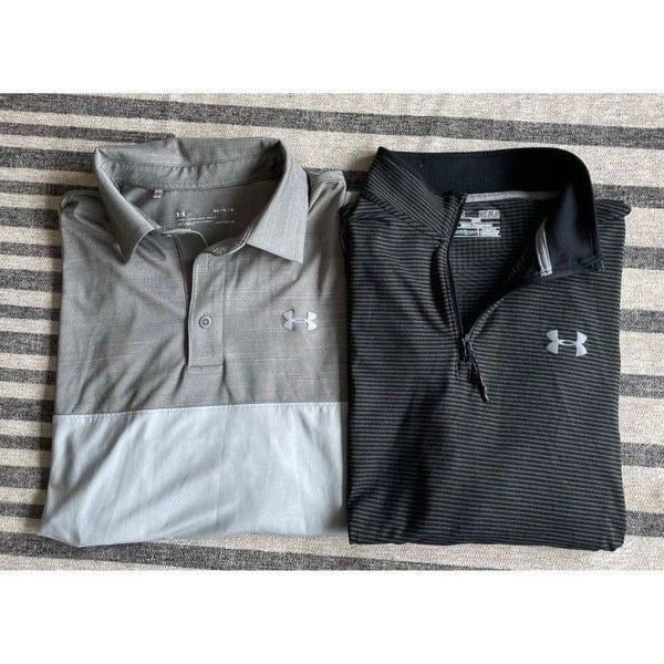 Mens under armour tops size medium.