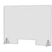 3 pack Plexiglass Sneeze Guard 32 w x 24 h Protective shield