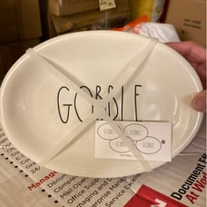 Rae Dunn Gobble Appetizer Plates