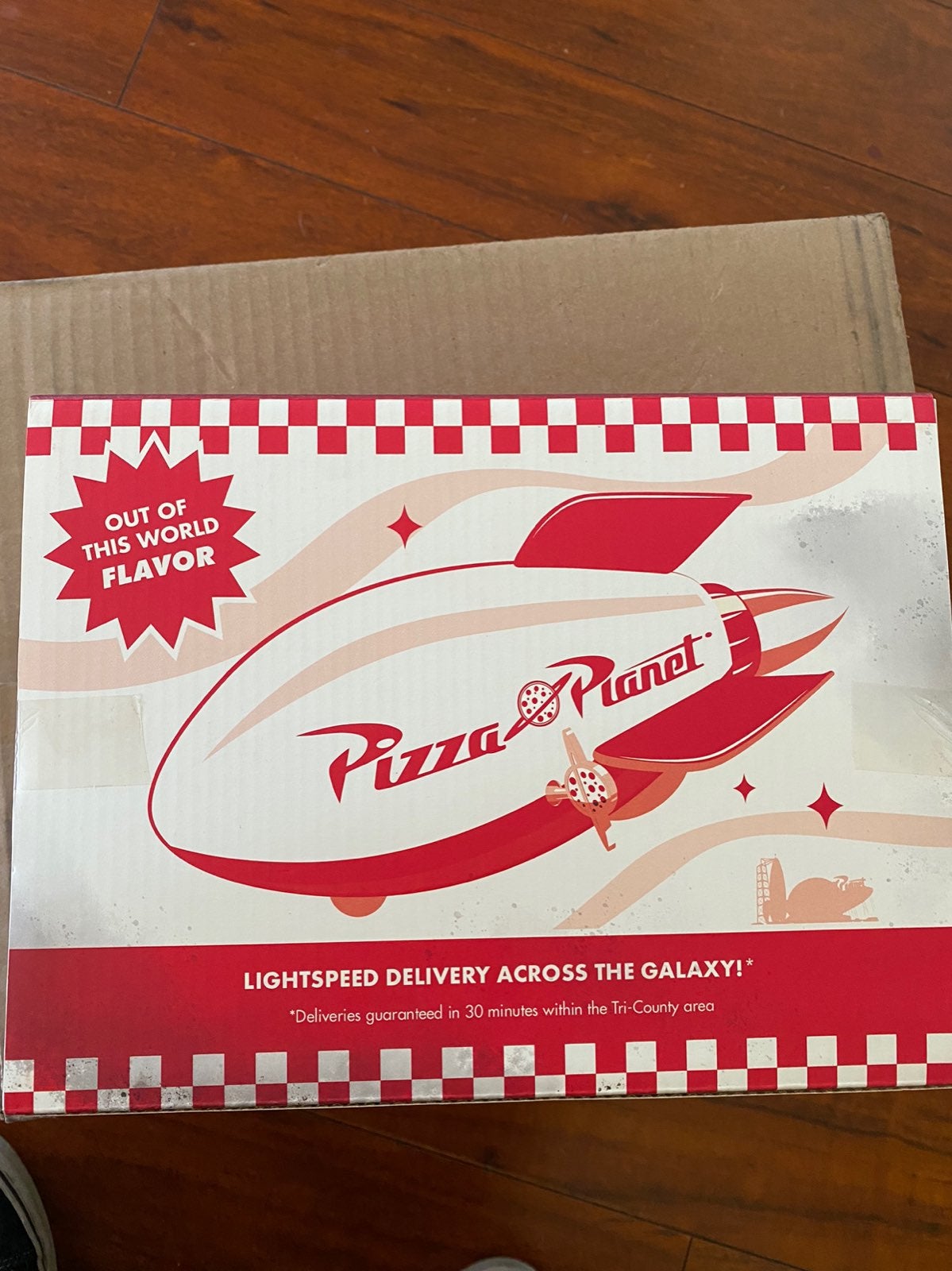 SDCC Mattel Creations Pizza Planet Truck