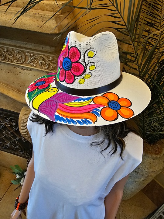 Hand Painted Fedora