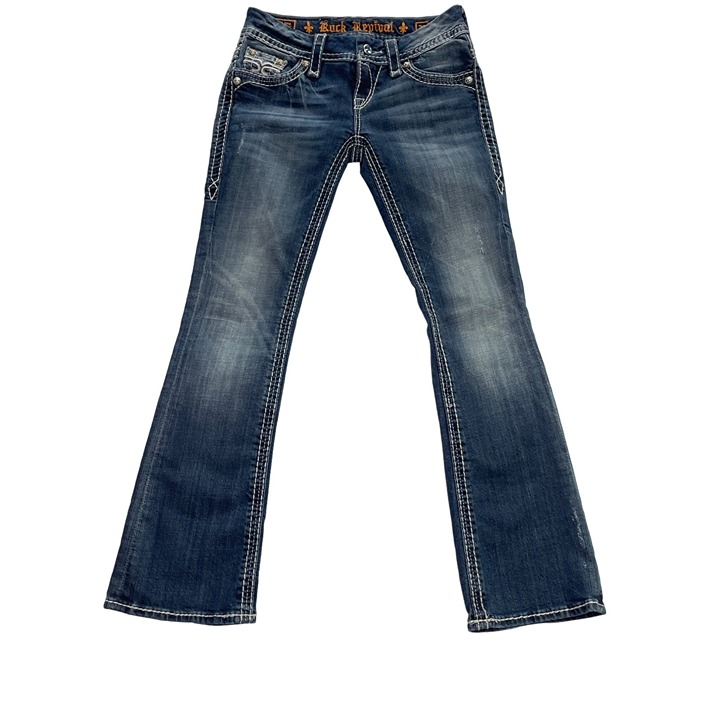Rock Revival Boot cut Womens Jeans Size 26 Prfe-owned