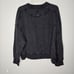 FP Movement x Hatch Intercept Maternity Pullover Sweatshirt black Size Med NWT