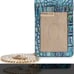 Brahmin Blue Topaz Stevie Leather Lanyard Card Holder