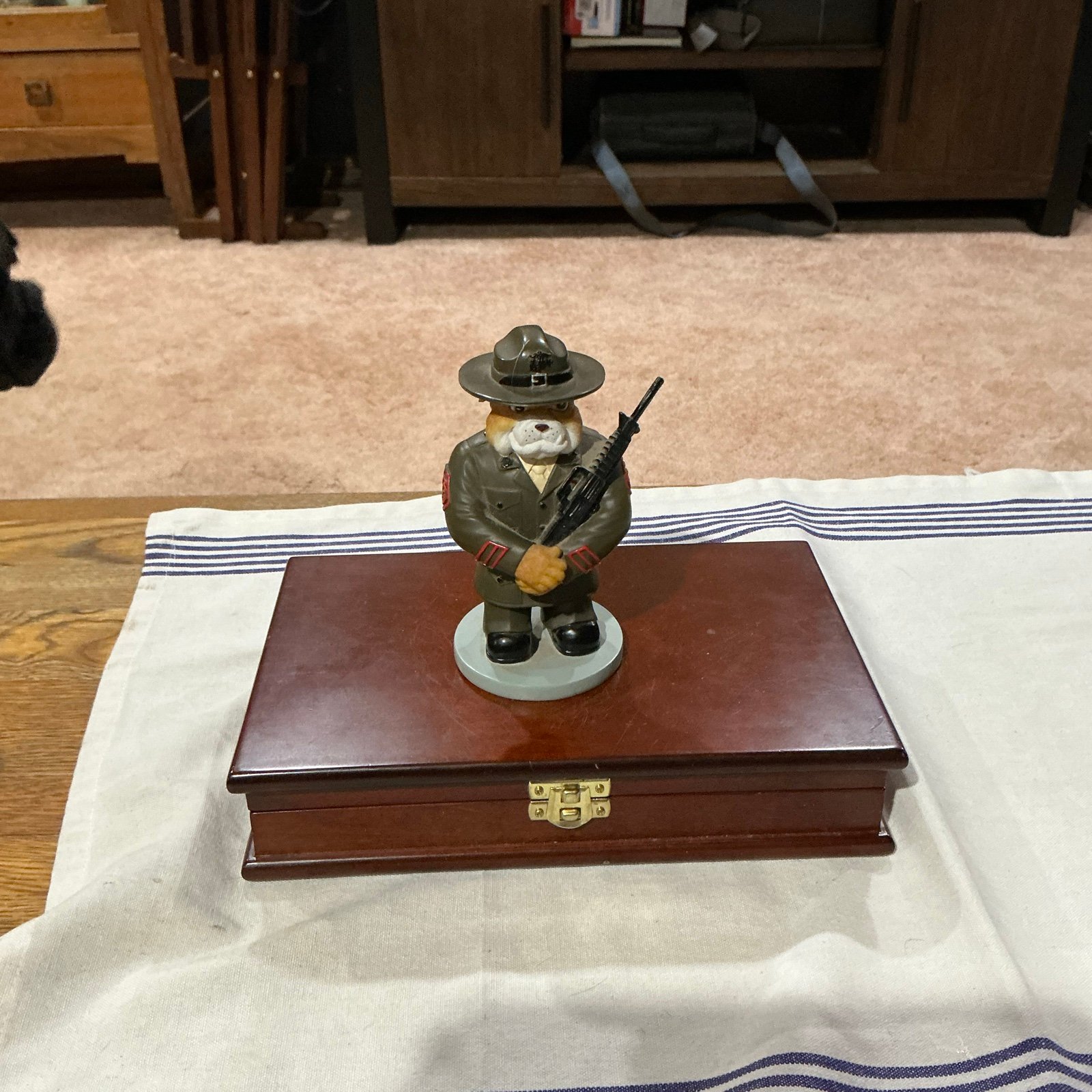 Vintage The Hamilton collection U.S.M.C. Barking Orders Collection Number 0899A.