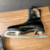 Vintage Canadian Rocket Leather Ice Skates 11 Sheffield Steel