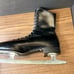 Vintage Canadian Rocket Leather Ice Skates 11 Sheffield Steel