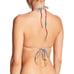 Luli Fama S,M high-neck BIKINI top crossed multi-strings LIBERTAD TORNASOL Teal