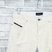 DIESEL Black Gold Coated Distressed Skinny Denim Jeans Eggshell / ivory sz 30