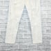 DIESEL Black Gold Coated Distressed Skinny Denim Jeans Eggshell / ivory sz 30