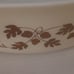 Vintage Pyrex Gold Acorn Dish 045 2-1/2qt with Lid