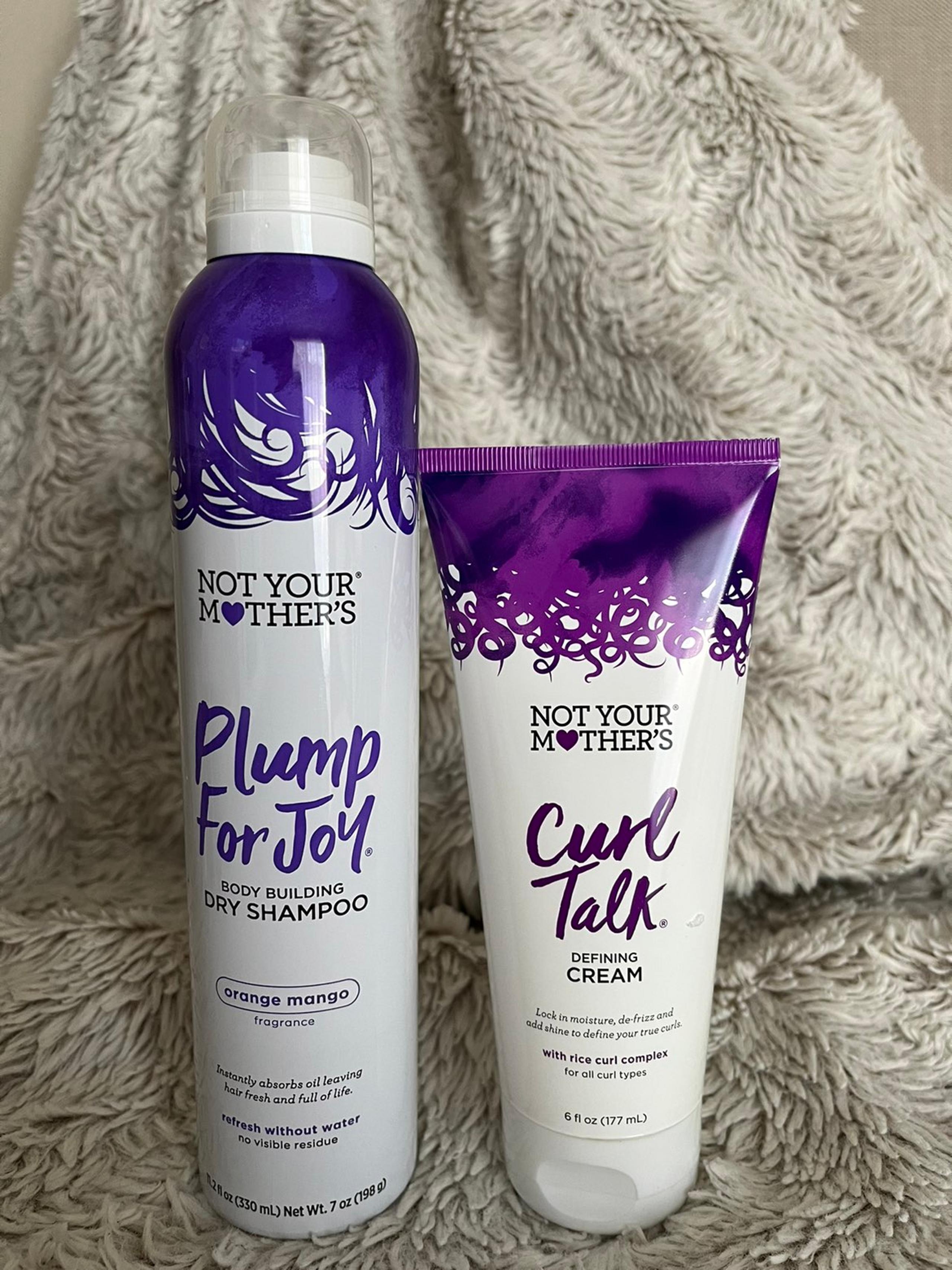 Not Your Mothers Dry Shampoo and Curl Cream Bundle