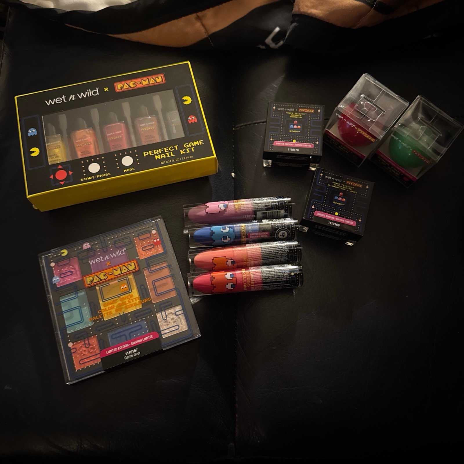 Wet n Wild X Pac Man 10 Pieces ~Limited Edition~ New Sealed