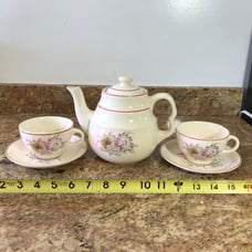 Vintage tea set for two