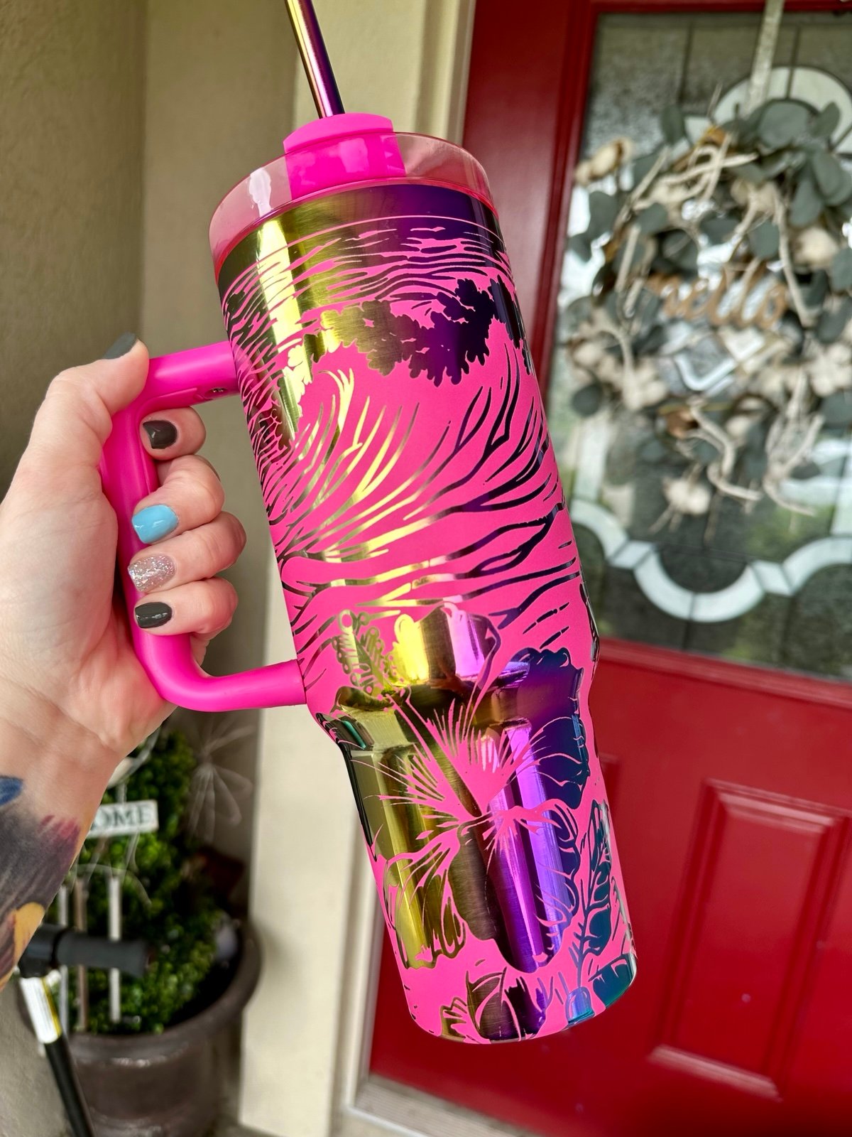 Tumbler - Laser engraved