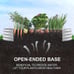 Galvanized Raised Garden Bed Kit, Galvanized Planter Garden Boxes