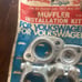 Vintage Do Your Own Bug! Volkswagen Muffler Installation Kit C540 Beetles 1963