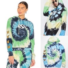 By Samii Ryan Growth Comes From Within Tie Dye Hoodie Size XL