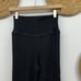 1045 Dolce & Gabbana D&G Neutral Black Ribbed Knit Stretch Cropped Capri Pant 8