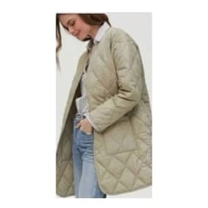 Michael Stars Sonnet Snap Front Quilted Jacket 1X