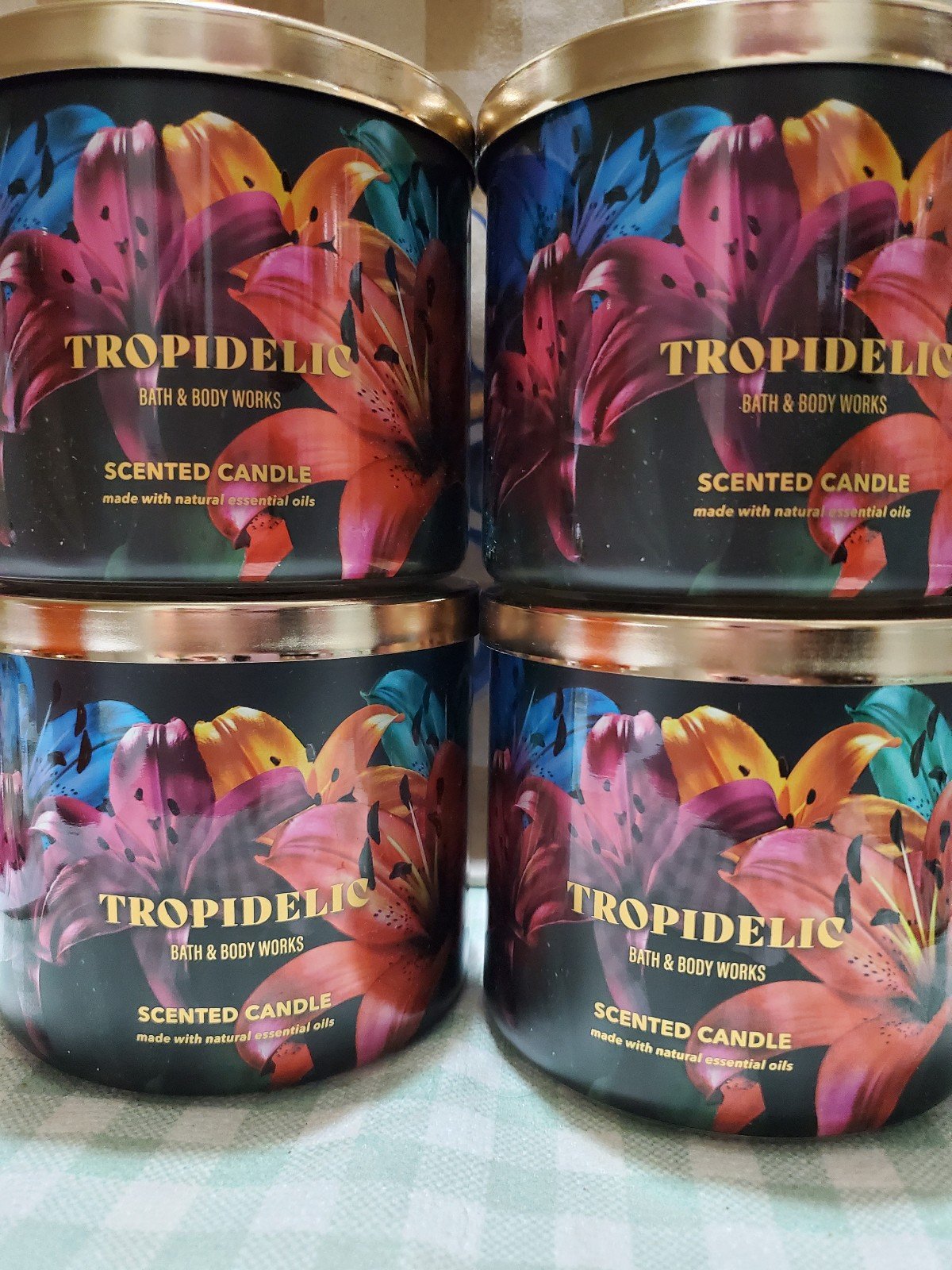 Bath and Body Works Tropidelic candle Bundle