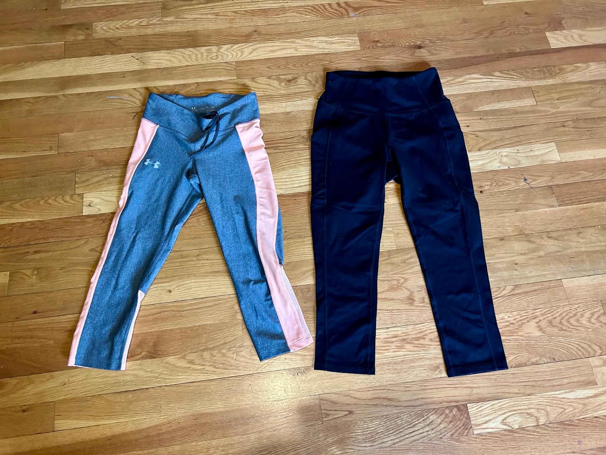Under Armour & Black Tek Gear Shape wear Athletic Leggings in Women’s Sm NWOT
