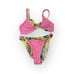 PQ SWIM Pilyq Oasis Reversible Drew Knot Bikini Set Size L Top and Sz S Bottoms
