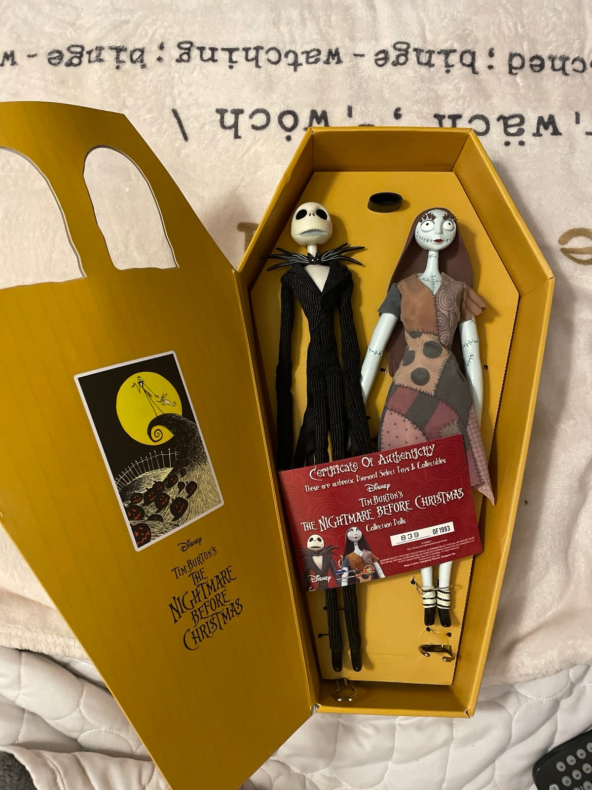 nightmarebeforechristmas collection dolls
