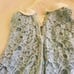 Blue Teal Lace Shirt with White Peter Pan Collar