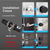 Multiuse Digital Smart Door Keyless Entry with App Unlock