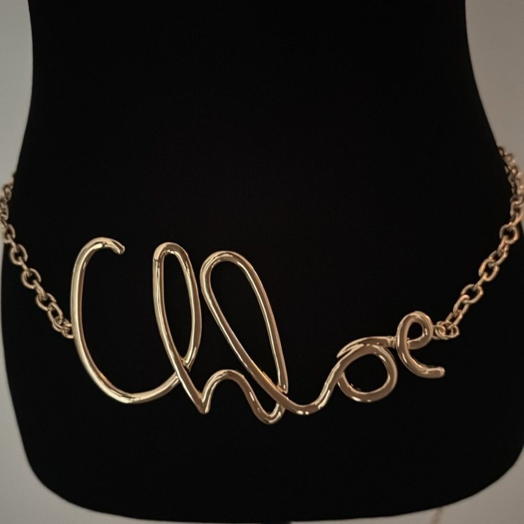 Gold Chain Link Belt