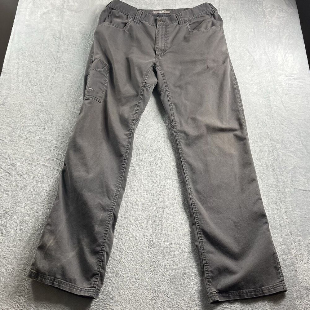 Arborwear Pants Mens 38x36 Brown Cargo Nylon Canvas Work Wear Tree Climber Gear