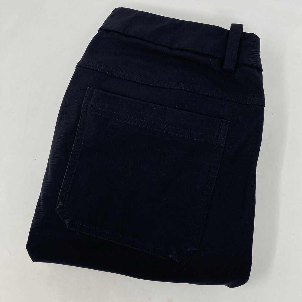 Lululemon Men's Black Flat Front Straight Leg Commission Chino Golf Pants