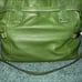 Michael Kors Large Green Tote Purse- leather shoulder bag/crossbody
