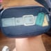Real Coach Jamie Wristlet With Trompe L'oeil Print